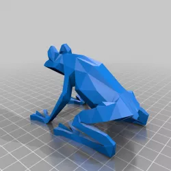 Low Poly Tree Frog