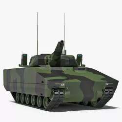 Lynx KF41 NextGen IFV Camo Rigged 3d model