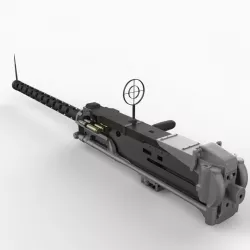 M2 Machine Gun 3d model