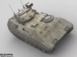 M3 Bradley 3d model