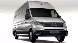 MAN TGE Van L4H3 2017 3d model
