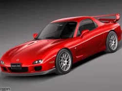 Mazda RX-7 1998 - 2002 3d model