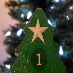 Melissa & Doug Christmas Advent Calendar Replacement Star