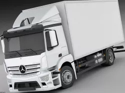 Mercedes Antos rigid truck 3d model