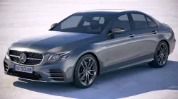 Mercedes-Benz E53 AMG Sedan 2019 3d model
