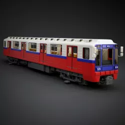 Metro Rolling Stock 3d model