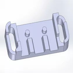 Microswitch Mount for Actobotics
