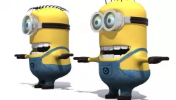 Minions 3d model