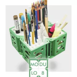 MODULO 8 - modular desk organizer