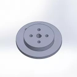 Motor Winch Pulley for Linear Slide (Actobotics Hub 0.770" Pattern)