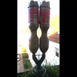 Multi bottle bird feeder parametric