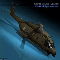 NH90 Italian army 3d model