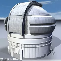 Observatory 3d model