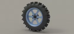 Offroad wheel 20 3d model