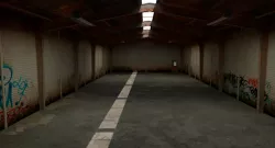 Old Small Warehouse 3d model