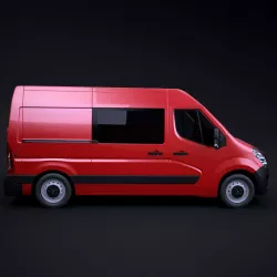 Opel Movano L2H2 3d model