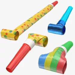Party Air Whistles Set 3d model