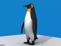 Penguin Emperor 3d model