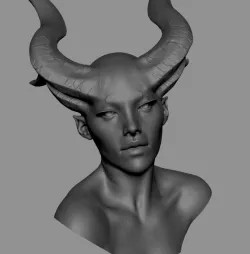 Persephone Bust 3d model
