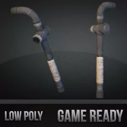 Pipe Weapon 3d model