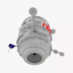Pirs Docking Compartment (ISS) 3d model