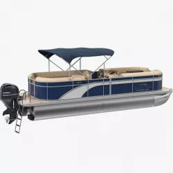 Pontoon Boat Bennington SX25 3d model