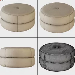 Pouf Kazar 3d model
