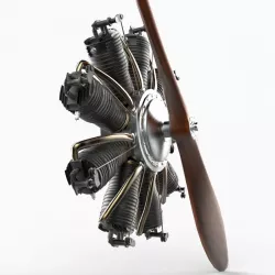 Radial Engine 3d model