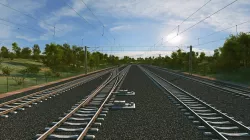 Railway 3d model