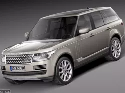 Range Rover 2013 3d model