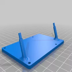 RaspberryPi to LCD 16x2 base adapter