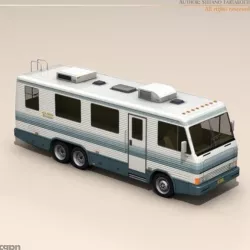 Recreational vehicle 3d model