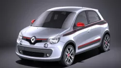 Renault Twingo 2017 VRAY 3d model