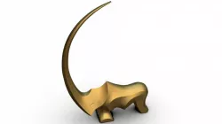 Rhino sculpture 3d model