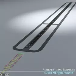 Runway 3d model