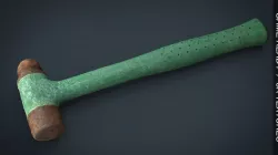 Rusty hammer 3d model