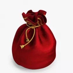 Santa Bag 3d model