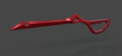 Scissor blade Kill La Kill Ryuko Matoi Sword 3d model