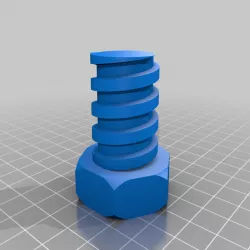 Screw and Bolt with 123D Design