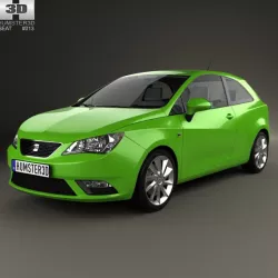 Seat Ibiza SC 2013 3d model