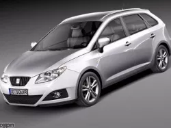 Seat Ibiza ST 2011 3d model