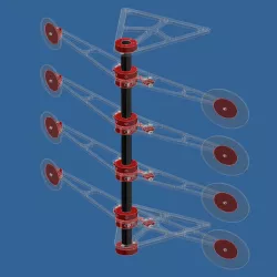Shooting Duel Tree (Nerf, Air Soft, BB Gun)
