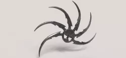 Shuriken of Predator from movie Alien vs. Predator 3d model