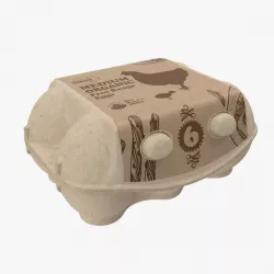 Six Egg Package Closed 3d model