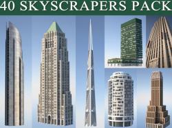 Skyscraper pack 3D Models | Page 1 | STLFinder