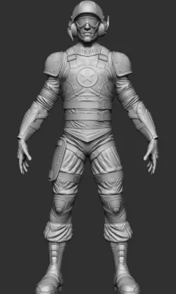 Soldier 3d model