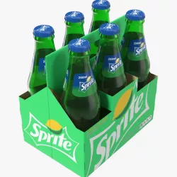 Sprite Bottle Package 3d model