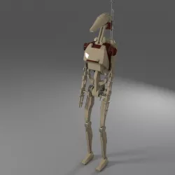 Star Wars Battle Droid 3d model