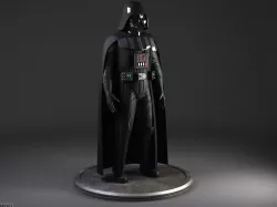 Star Wars Darth Vader Rigged 3d model
