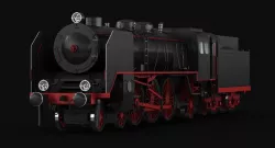 Steam Locomotive 3d model